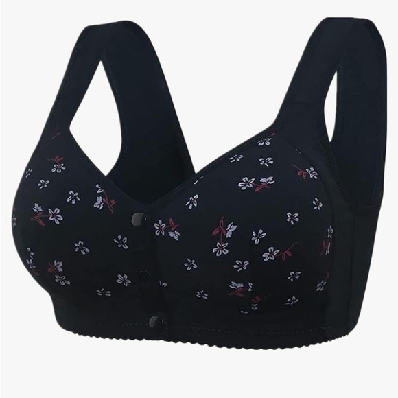 3 daisy bras, black, white and beige - Picture 2 of 8